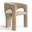 Ensemble de 2 chaises de salle à manger rembourrées à imprimé léopard Baxter-130522441