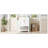 24" Modern Bathroom Vanity With Elegant Twill Design & Soft-Close Hinges, Bathroom Cabinet With Back Open Structure, Adjustable Shelf