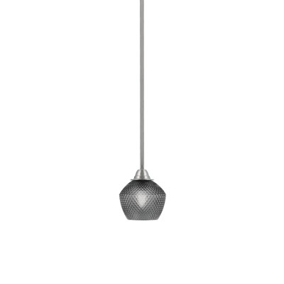 Mini-luminaire suspendu en verre 6 po Mukkesh