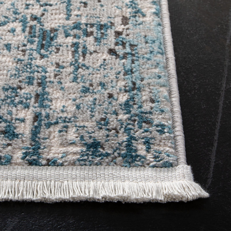 Jackqueline Abstract Hand Woven Area Rug, Rectangle 61 x 91 cm
