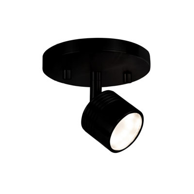 Lyra 4.875'' 1 -Light Fixed Track Track Kit with Dimmable and Adjustable Head