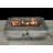 Bevins Rectangle Concrete Propane Smokeless Fire Pit Table