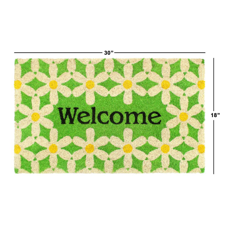 Tapis d'extérieur antidérapant Tom Daisy 30 po x 18 po