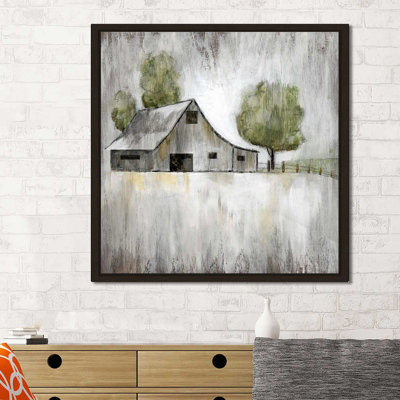 " Weathered Barn " Acrylic Print