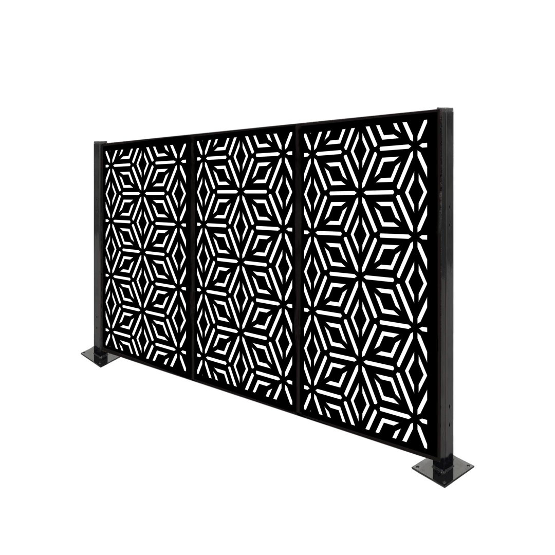 Diamond 1.9m x 1.3m Privacy Fence