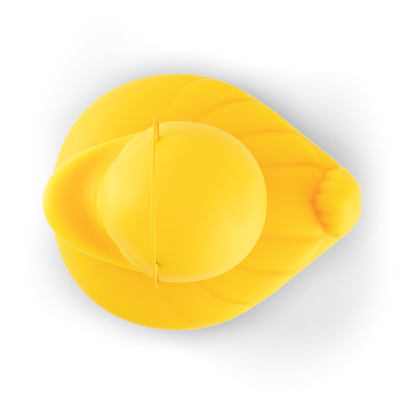 The Duck Duck Lamp Small Yellow, Yellow, 12.21" H x 10.24" W x 12.21" D 