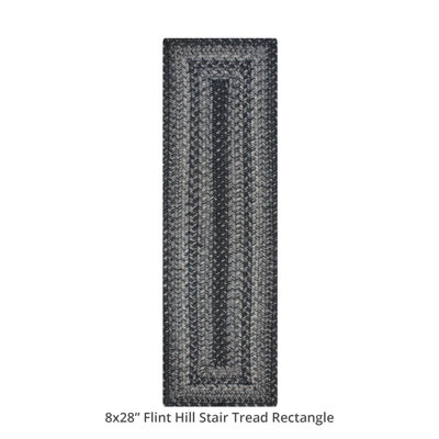 Tapis d'escalier tressé en jute Galento