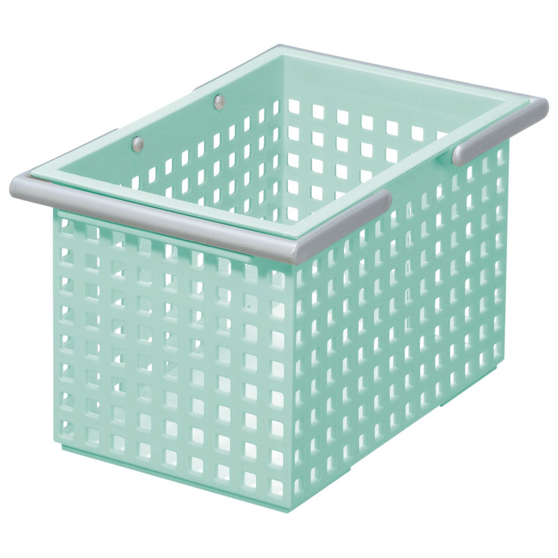 Like-it Plastic Box, Mint Blue, 6.14" H x 10.55" W x 6.69" D