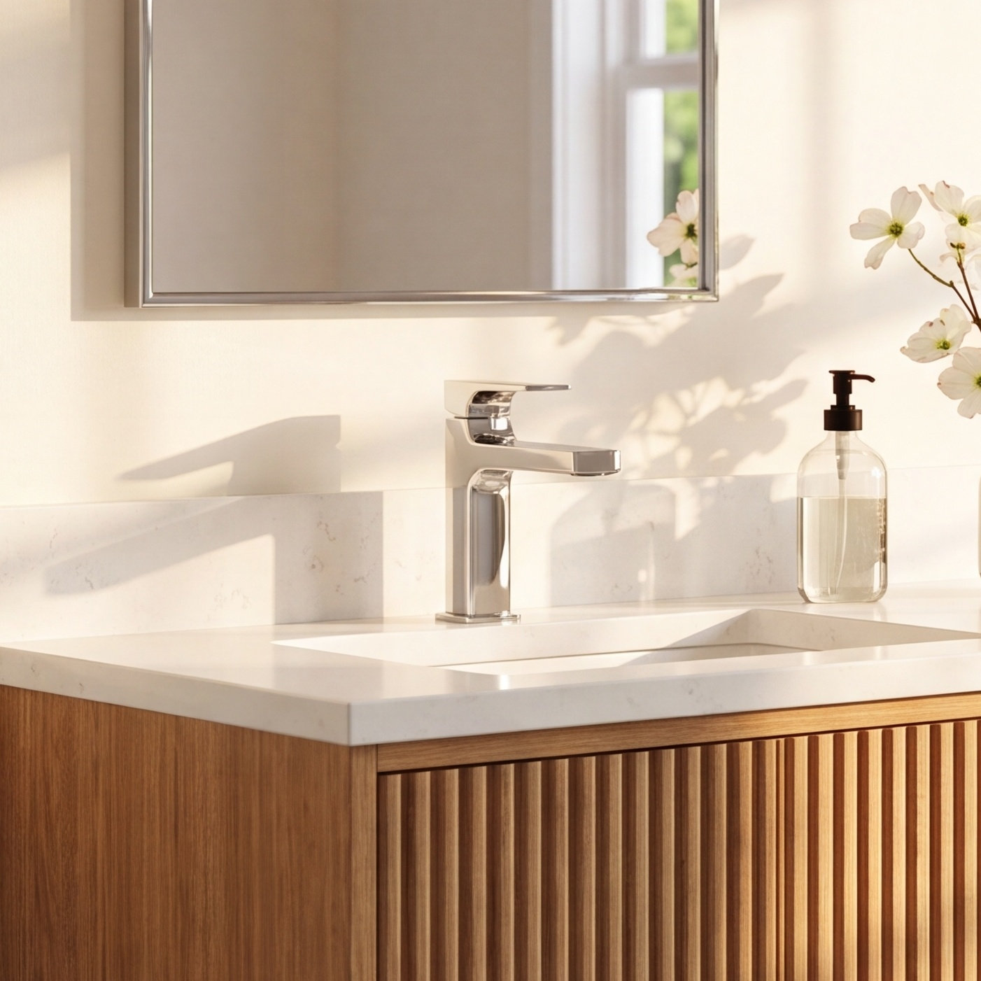 Metropol Low-Flow Single-Hole Faucet with Drain, Chrome