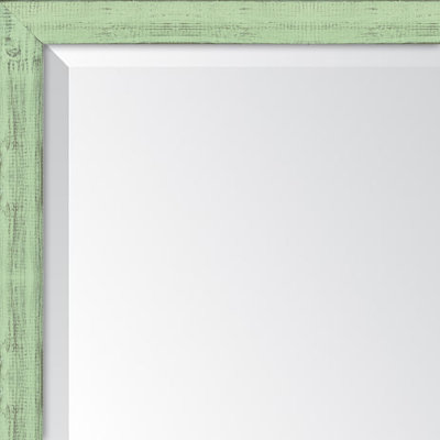 Broadway Wood Flat Wall Mirror