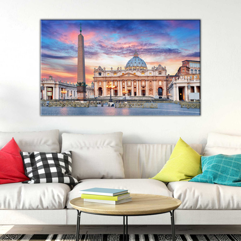 « rome ii », reproduction de photo sur toile, H 18 po x l 30 po x P 1 po