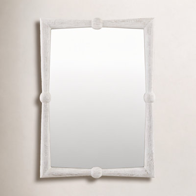 Mango Wood Accent Mirror