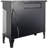 24 Inch Three Sided Glass Electric Fireplace With Feet-964620552