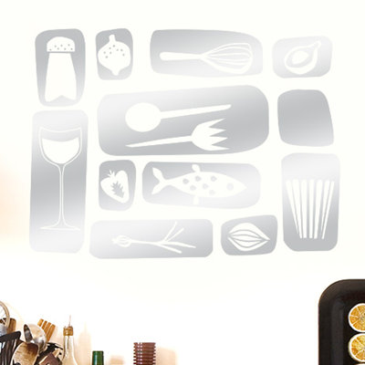Kitchen Symbols Wall Sticker
