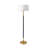 Vernia 60.5'' Gold Traditional Floor Lamp
