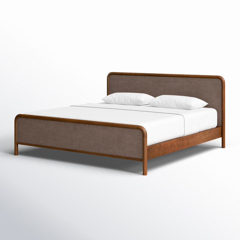 Rye Bed Warm Brown, King