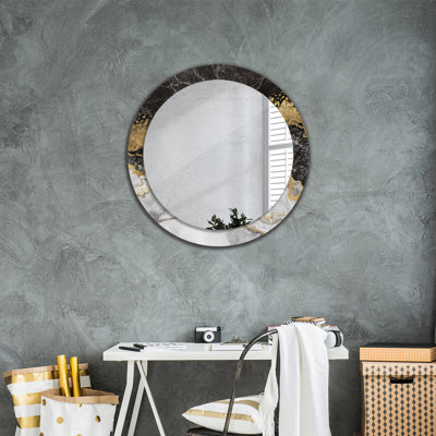 Huldar Glass Flat Wall Mirror