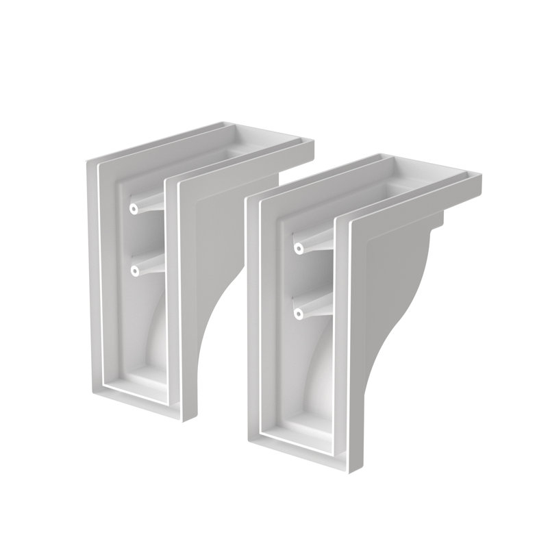 Anand Bracket Plant Stand, White