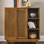 Buffet Mid-Century Modern Rattan Cabinet, Buffet Cabinet-1693448969