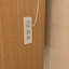Table de coiffeuse compacte avec miroir lumineux à DEL, prise de courant, support pour sèche-cheveux et tabouret pour les petites chambres-1027598592