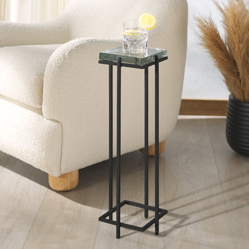 Bianeth Glass Top End Table