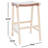 Kellan Genuine Leather Bar & Counter Stool-1101715343-1101715341