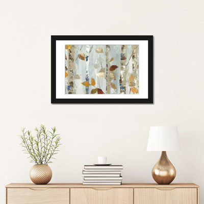 " Leaves On Birch " by Allison Pearce