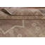 Tapis oriental géométrique en laine fait à la main 5 x 8 po
