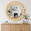 Miroir mural rond 30 po en rotin-133671643-133671645