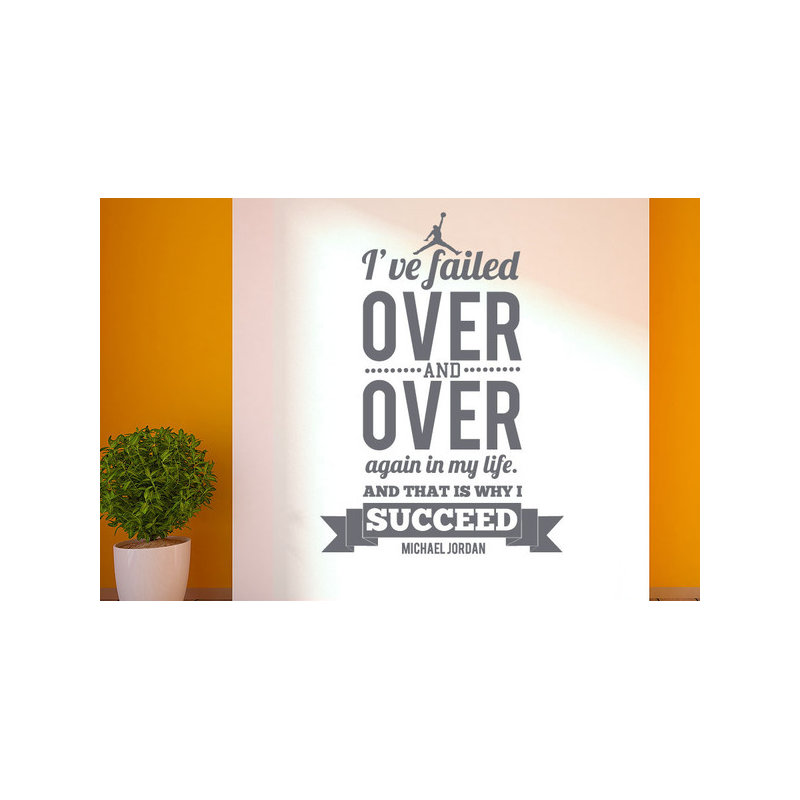 Non-Wall Damaging Wall Decal, Grey