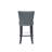 Upholstered Counter Stool with Solid Wood Frame