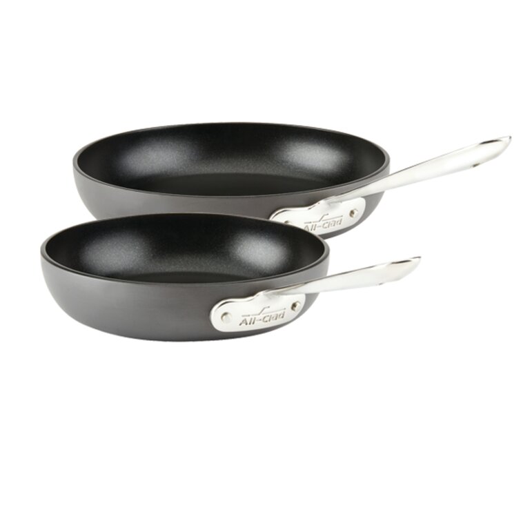 All-Clad HA1 Hard Anodized Nonstick 10 & 12 Fry Pan Set