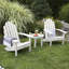 Chaise Adirondack en plastique avec table Anette-1548920647