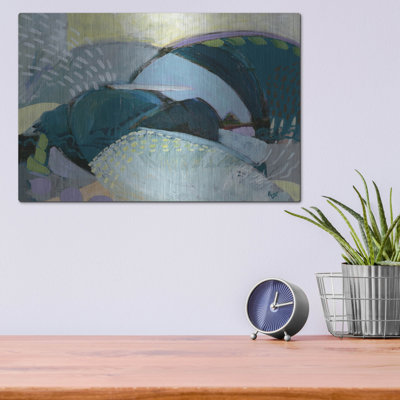 Art mural en métal Brayden Studio® «Bless The Ships at Sea» par Ann Thompson