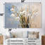 «White and Blue Snowdrops Simplicity II», ensemble d'art mural Snowdrops-1442702534-1442702537