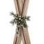 Décor de ski de Noël 35 po en bois / galvanisé-1530801997