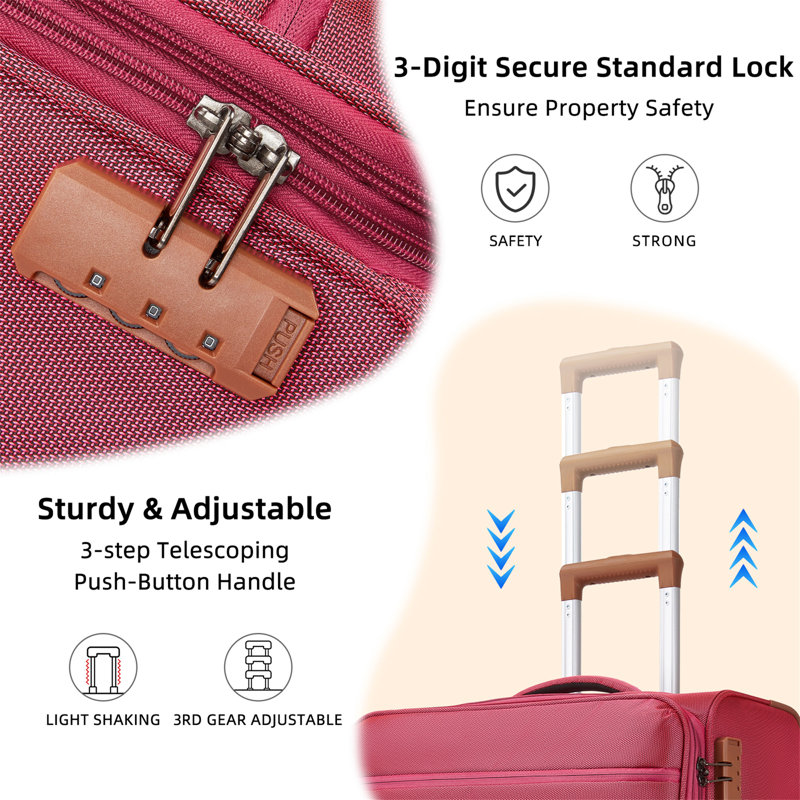 Luggage Sets 4 Piece