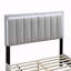 Structure de lit tapissier en laine grand DEL, capitonnage en canaux-238598551