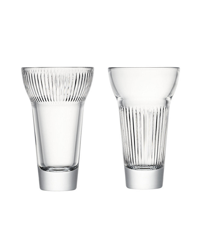 Calanques 7.74oz Clear Glass Hurricane Cocktail Set