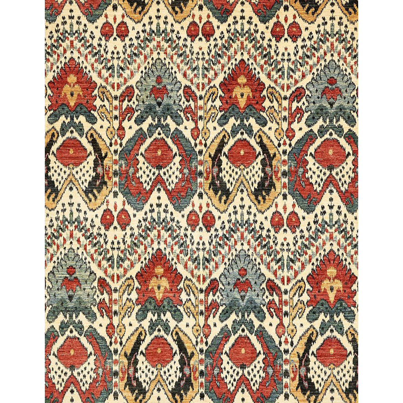 Abstract Indoor Rug, Rectangle 8' x 12'