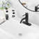 Single-Hole Single-handle Bathroom Faucet with Drain Assembly