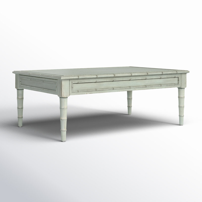 Table basse Aileen, Bleu pâle