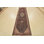 Tapis bleu unique de 3 pi 6 po x 12 pi 8 po