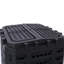 Bac à compost grand format de 132 gallons (500 litres), noir, en plastique recyclé