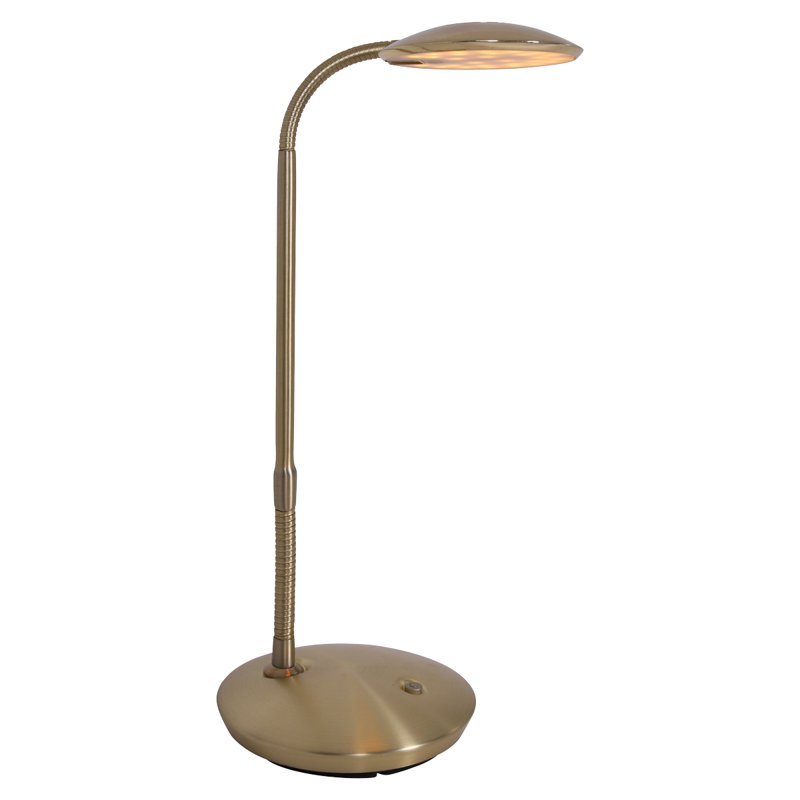 Core Adjustable Metal Desk Lamp, Brass colours