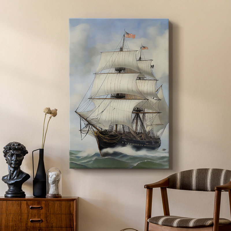 NAUTICAL Series LXV III - Gallery Emballé sur mesure, H 27 po x l 18 po