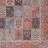 Breedlove Traditional Machine Woven Flatweave Red and Ivory Area Rug with Non Skid Backing-1680078867