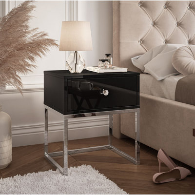Benno 1 Drawer Bedside Table