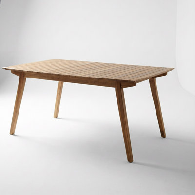 Eco-Friendly Acacia Wood Outdoor Dining Table