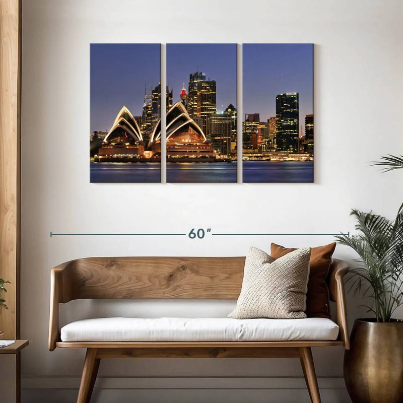Sirci illuminé Sydney, H 28 po x l 45 po
